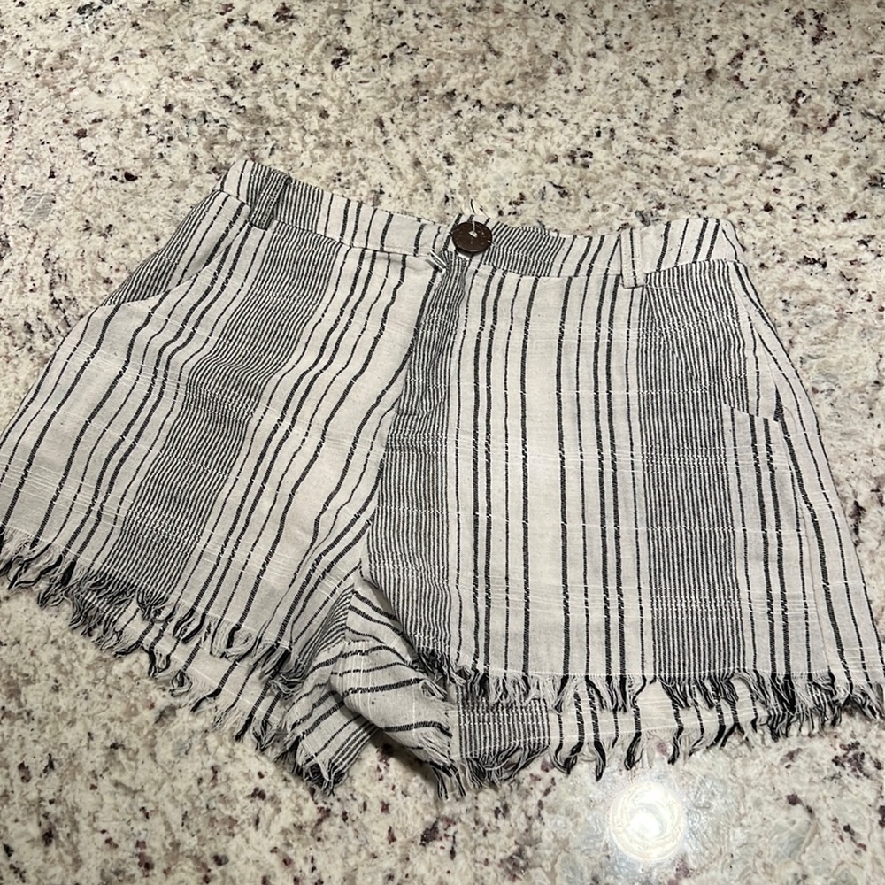 Women's Size Small Lightweight Striped Shorts